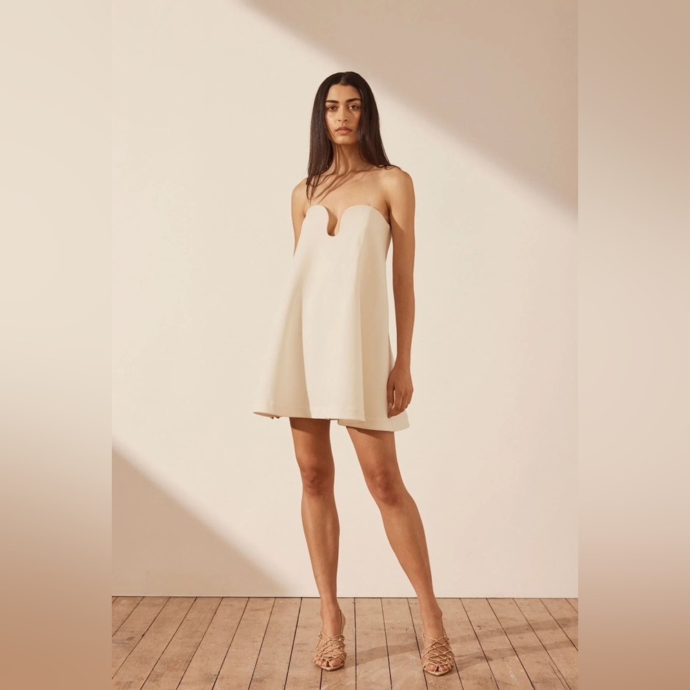 Shona Joy Amura Dress | Cream size 2